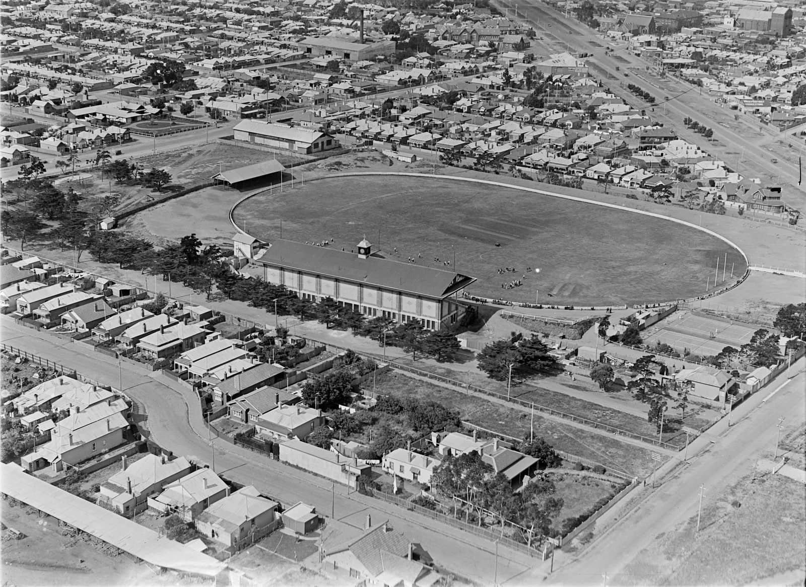 Footscray Oval, home of Footscray Football Club 1925-35