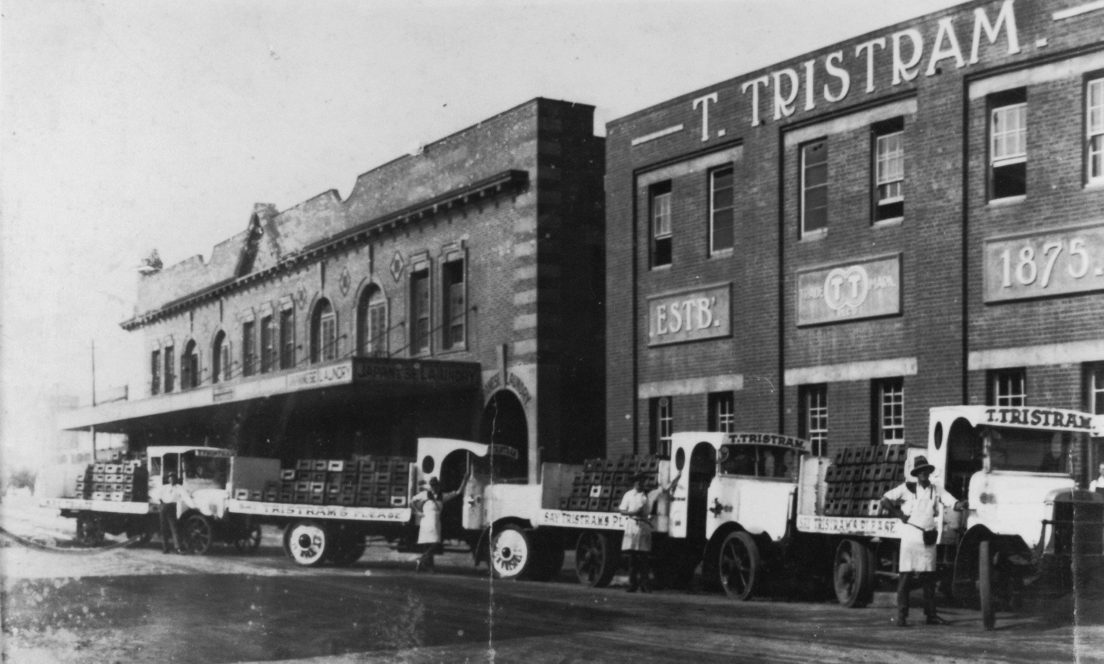 T. Tristam's Essences factory in Grey Street, South Brisbane, ca. 1925