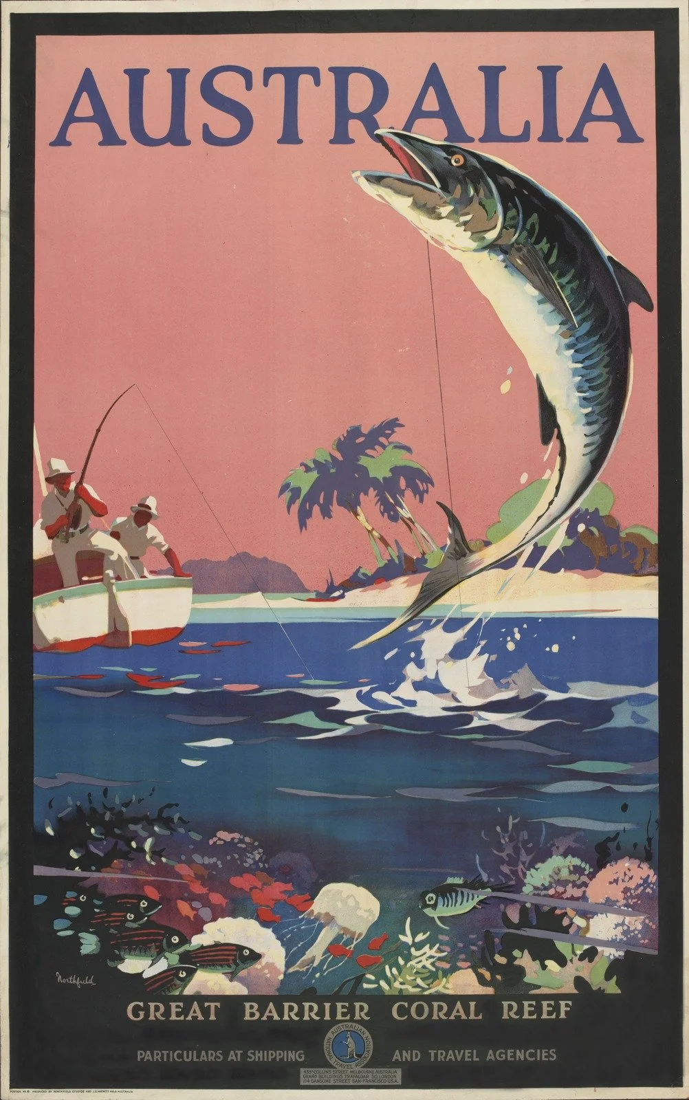 Australia - Great Barrier Reef  James Northfield 1931