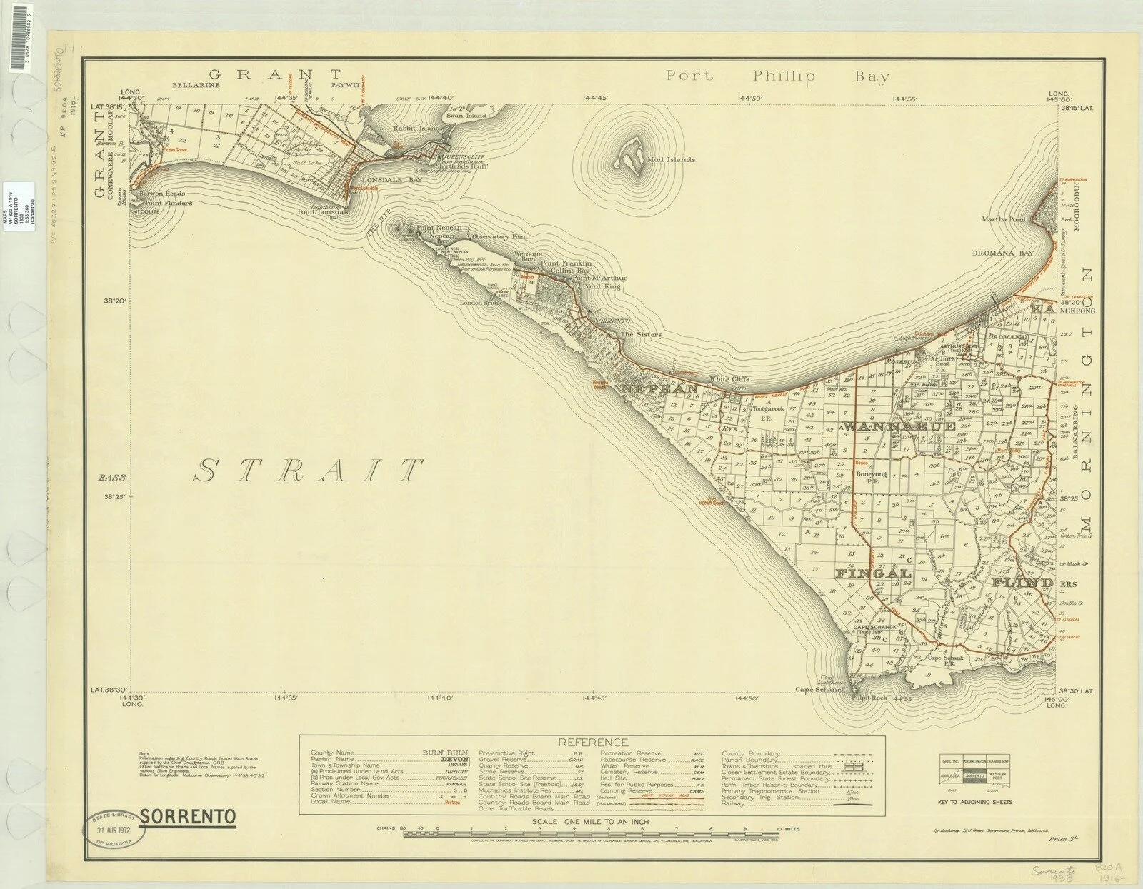 Cadastral maps 1938