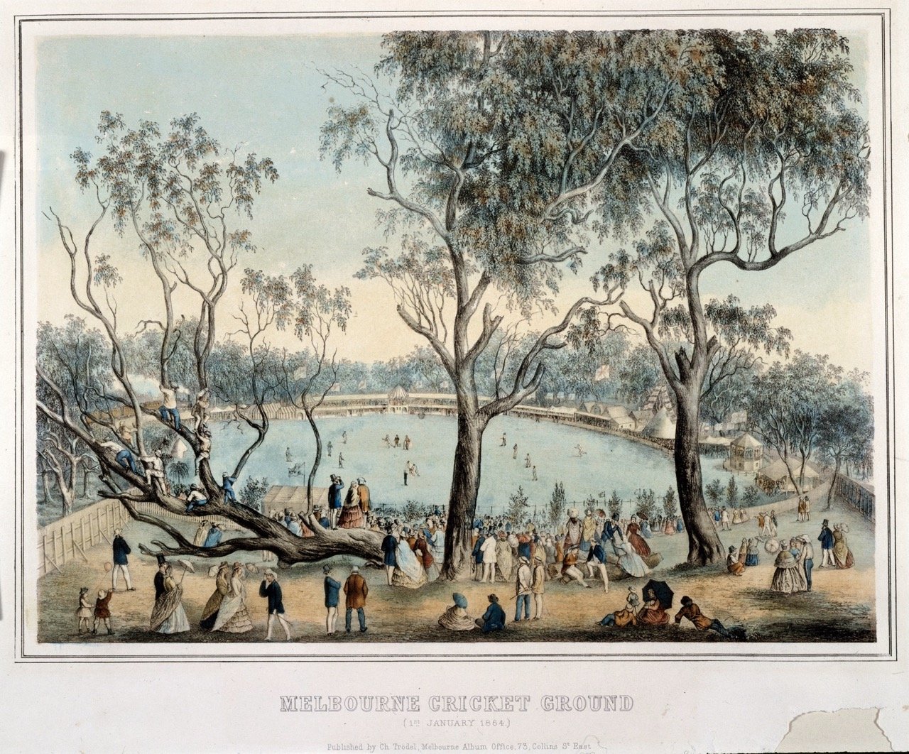Melbourne Cricket Ground 1st January 1864