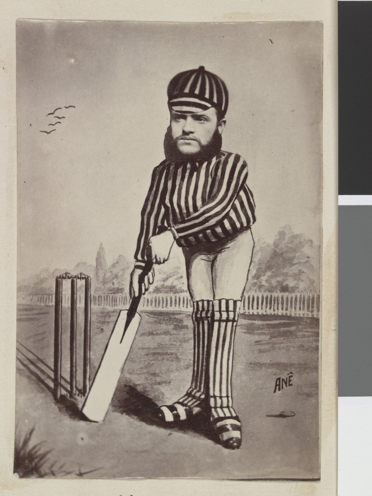 Collectable Card Australian cricketers, Horab 1878