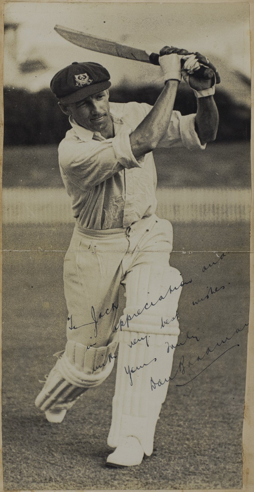 Don Bradman photograph 1936