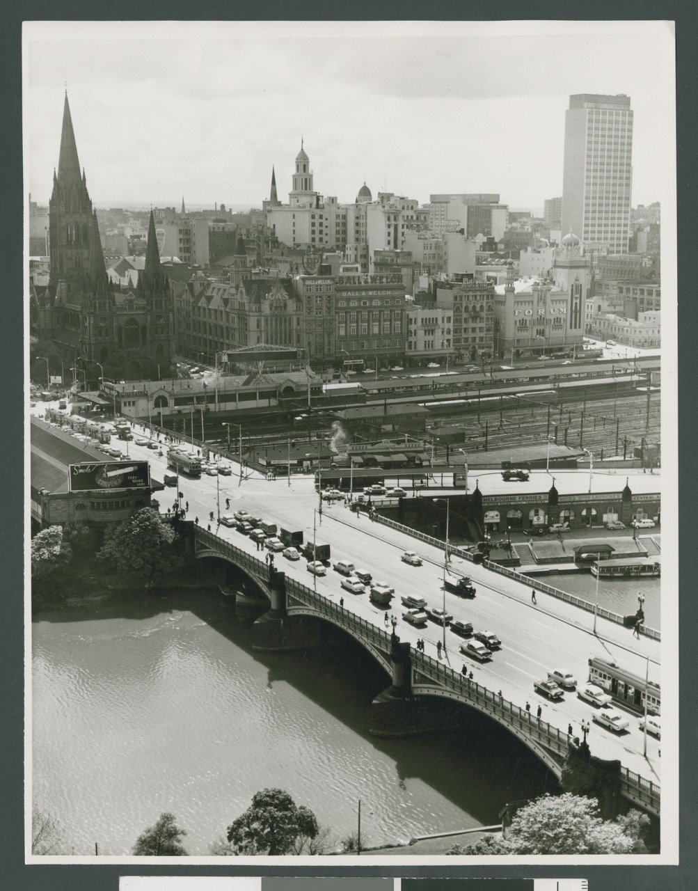 View East Along Yarra River, C. 1981