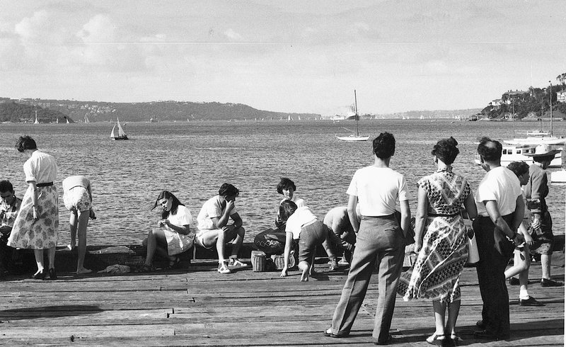 Double Bay Wharf 1956