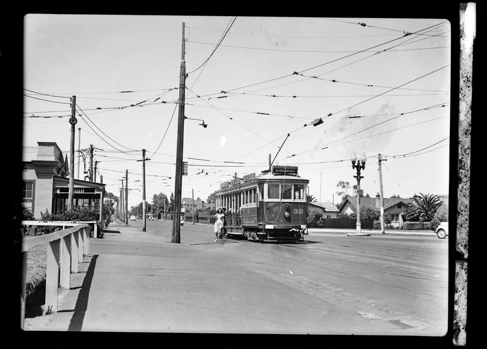ELWOOD TRAM SHEDS unknown date