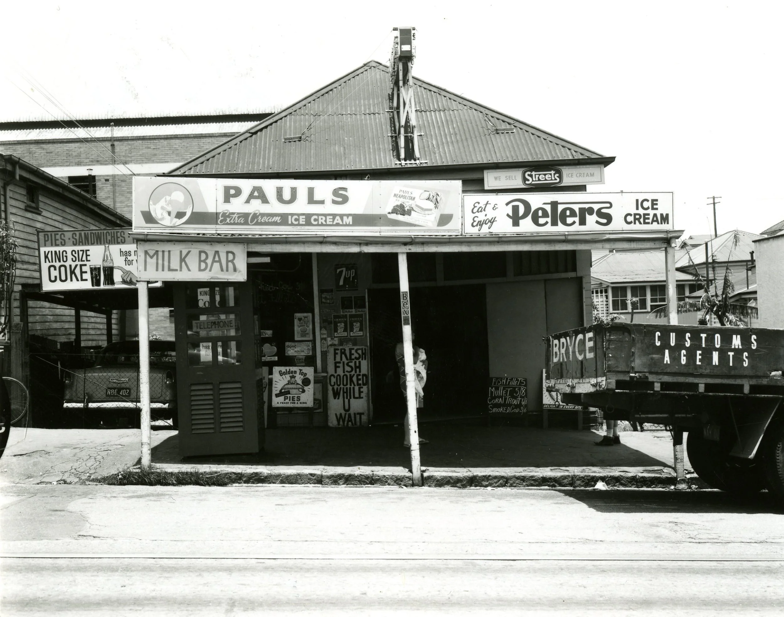 Milk Bar - Vulture Street - West End -1963