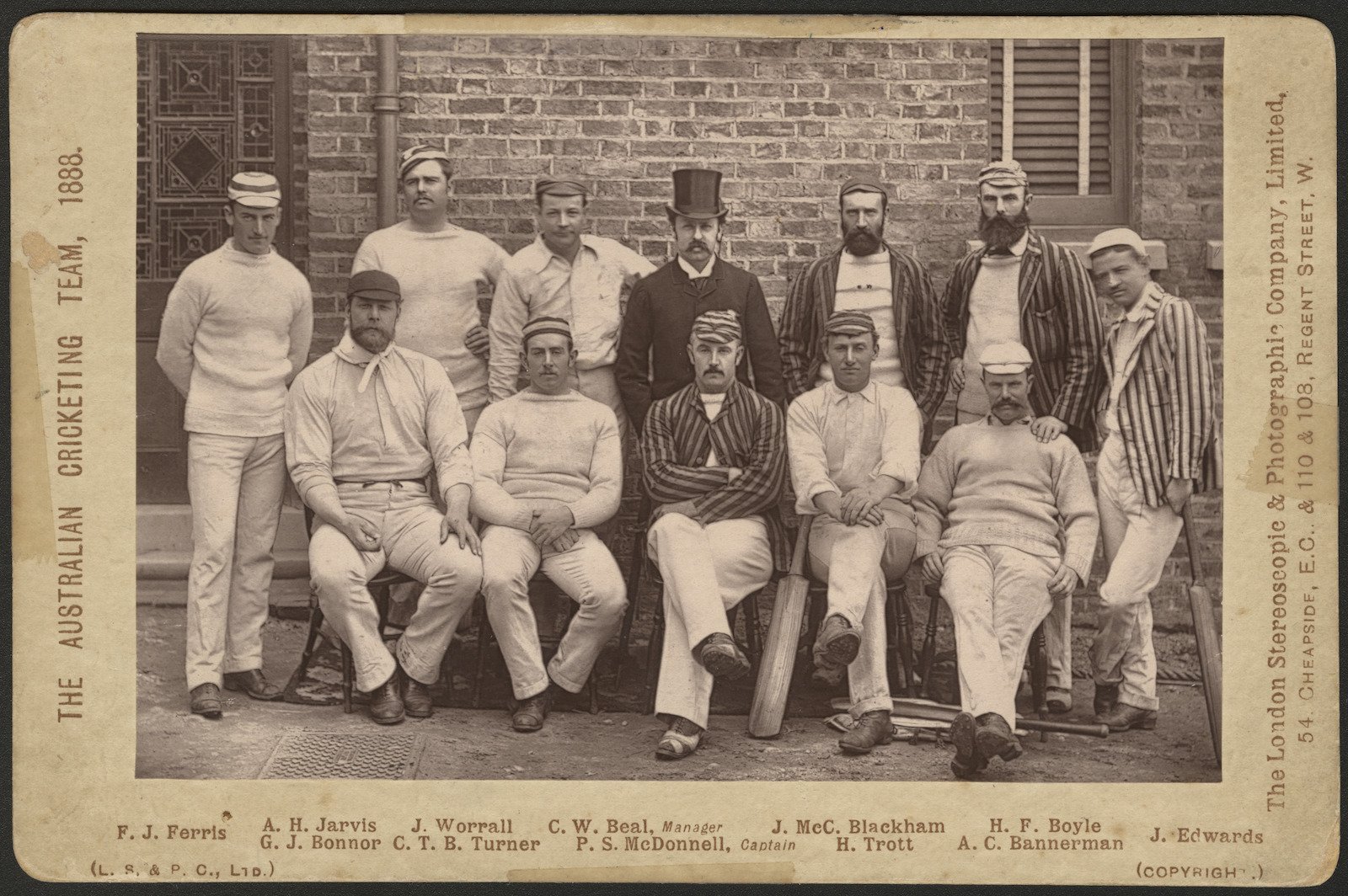The Australian Cricketing Team, 1888