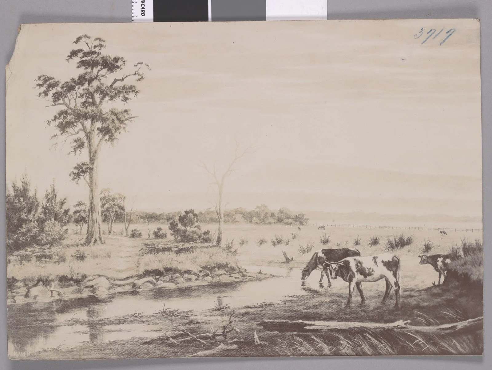 Art - Morning Yarra Glen 1904  Irving, James