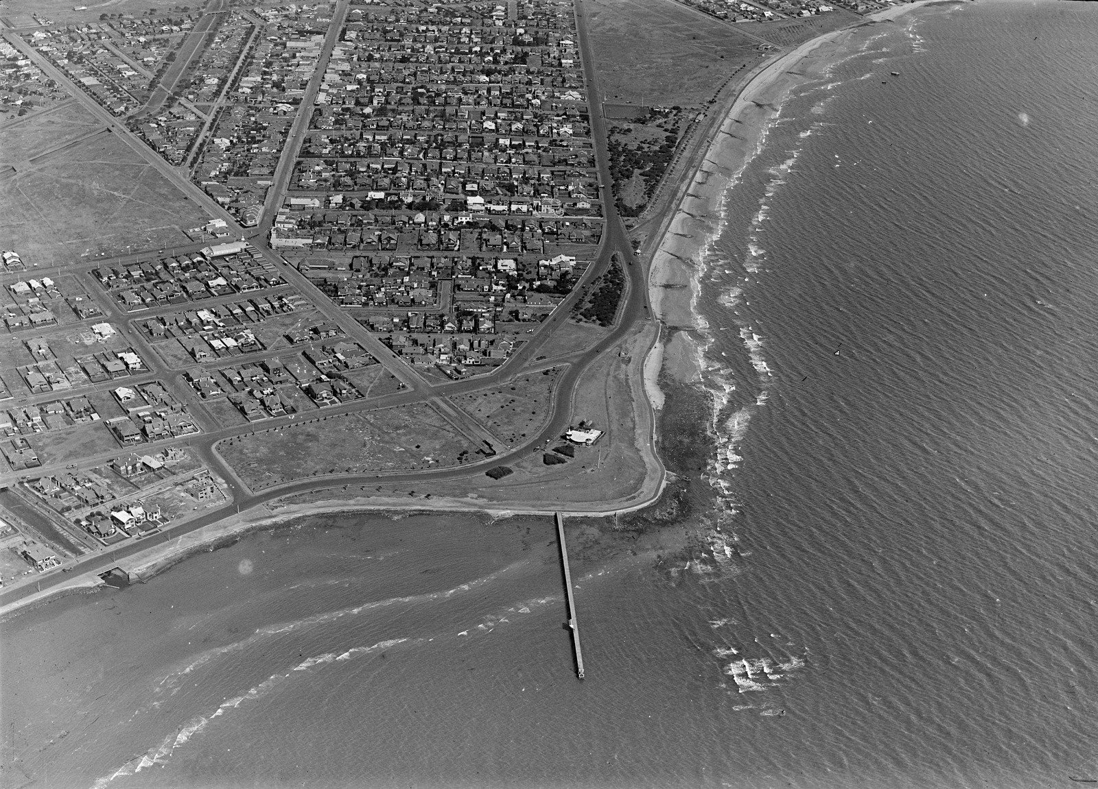 Elwood area on Port Phillip Bay 1925