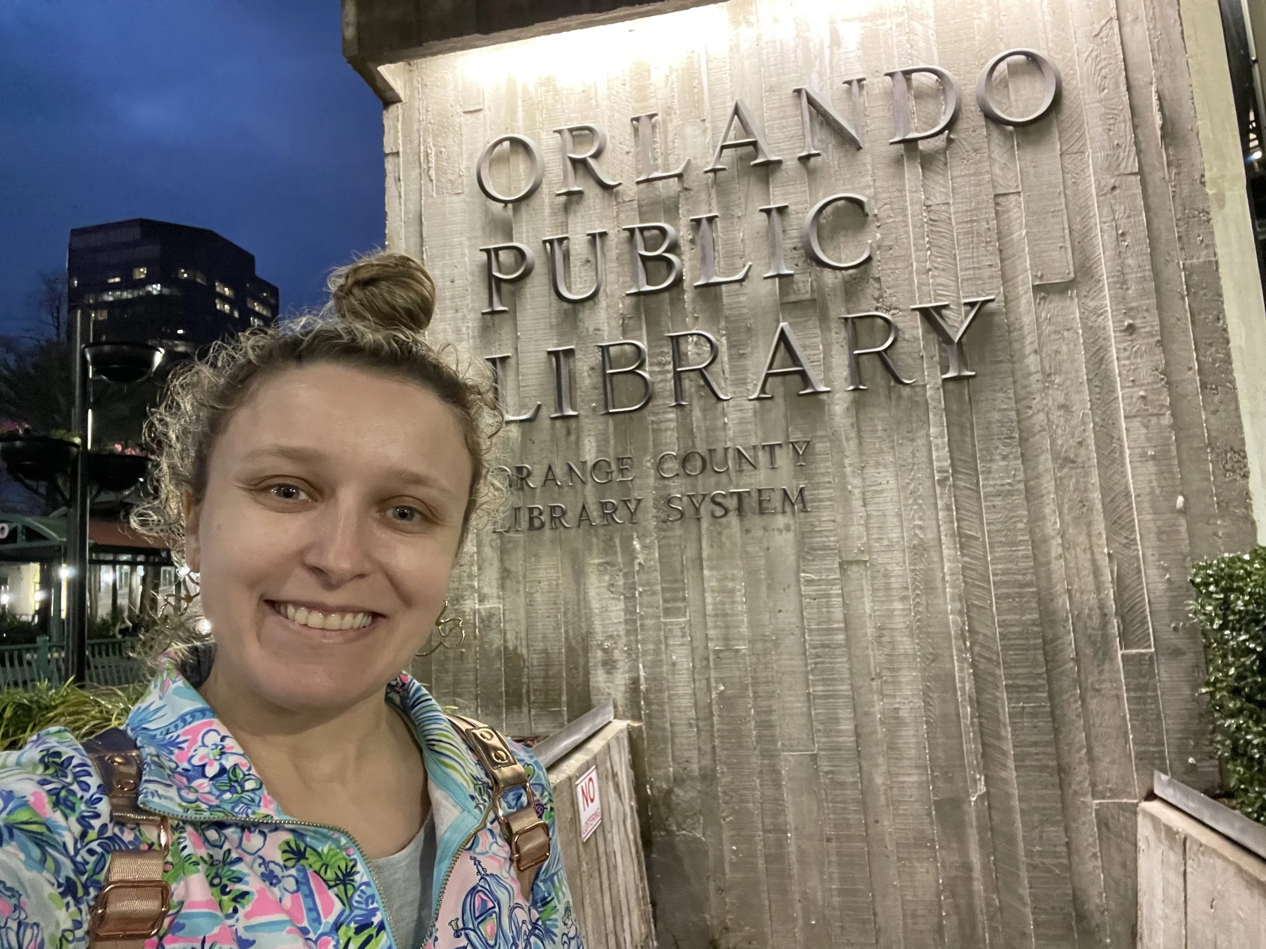 A Quick Trip to the Orlando Public Library