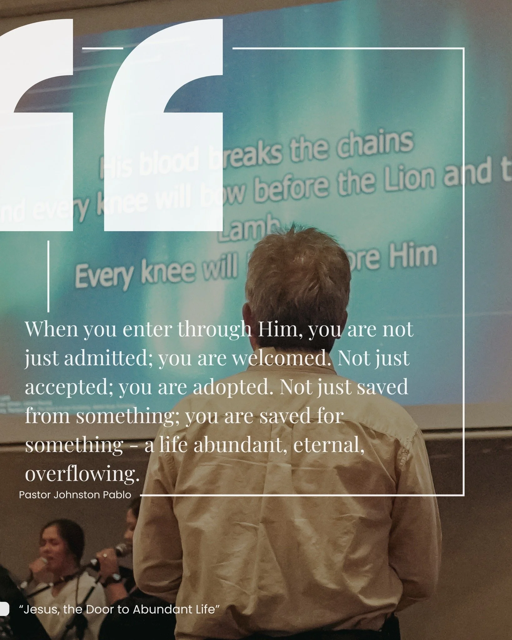 Through Jesus, the Door, you find what your soul has been longing for - forgiveness for your past, peace for your present, and hope for your future.
 #livinggracechurch #IAMsofJesus #livinggraceyeg #yegchurch #sermonseries