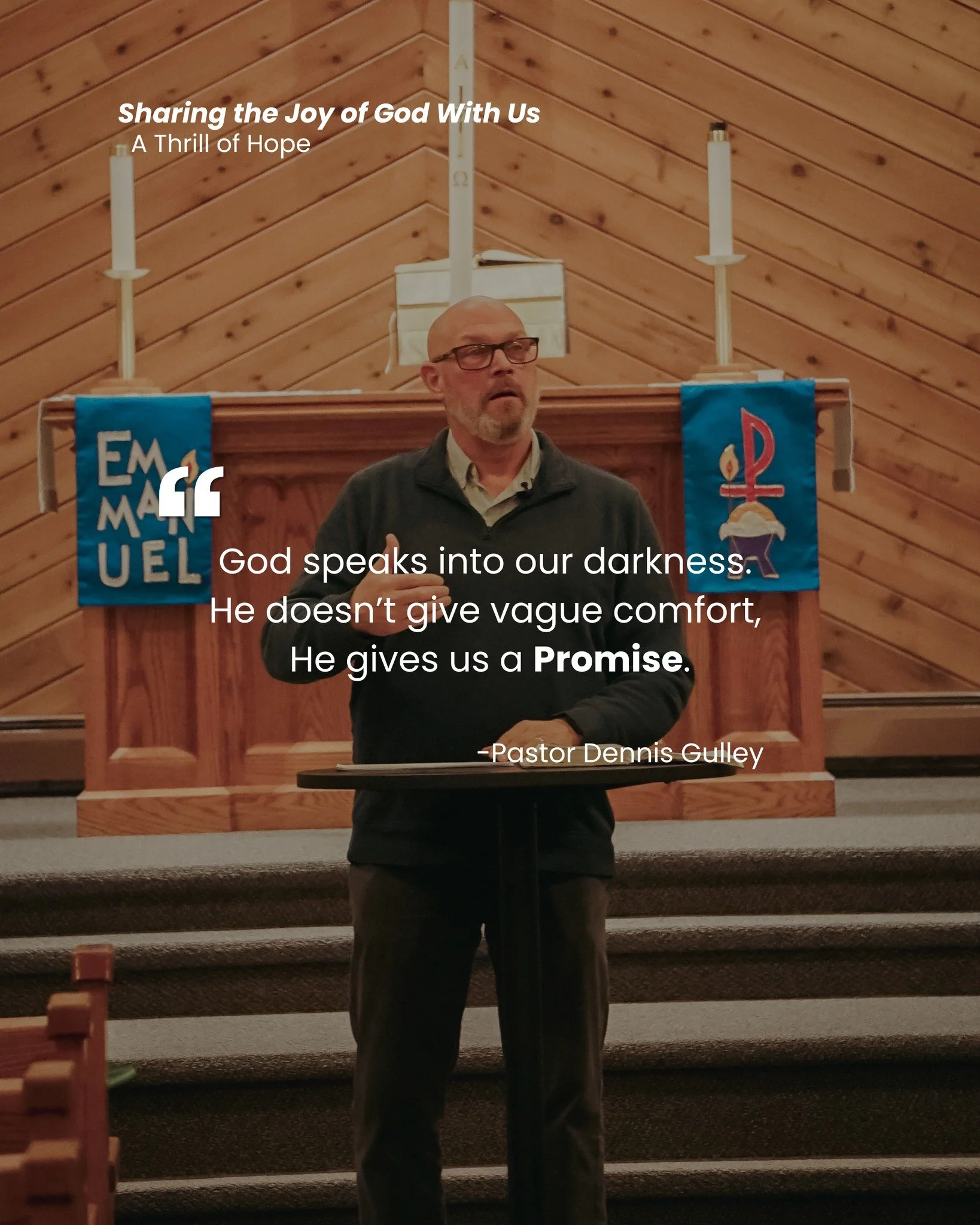 Hope isn't wishful thinking, it's anchored in a Person. The person of the Messiah:

Wonderful Counsellor,
Mighty God,
Everlasting Father,
Prince of Peace.

This is a promise anchored in who God, Himself, is. 

 #livinggracechurch #sermonrecap #church