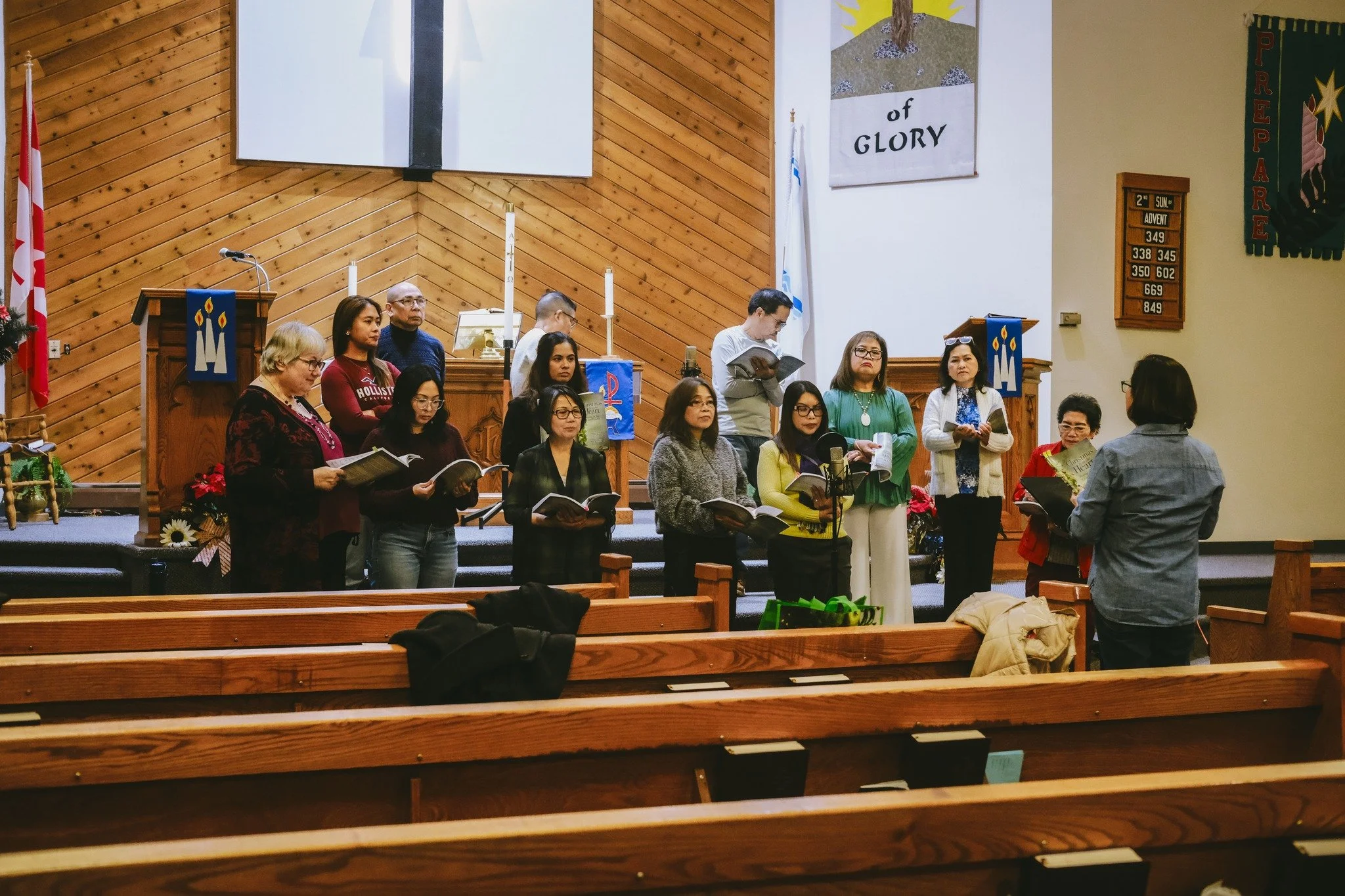 Our choir hard at work -- Almost ready for our Christmas service this Sunday!

#christmasatLGC #livinggracechurch #GodWithUs #choirministry