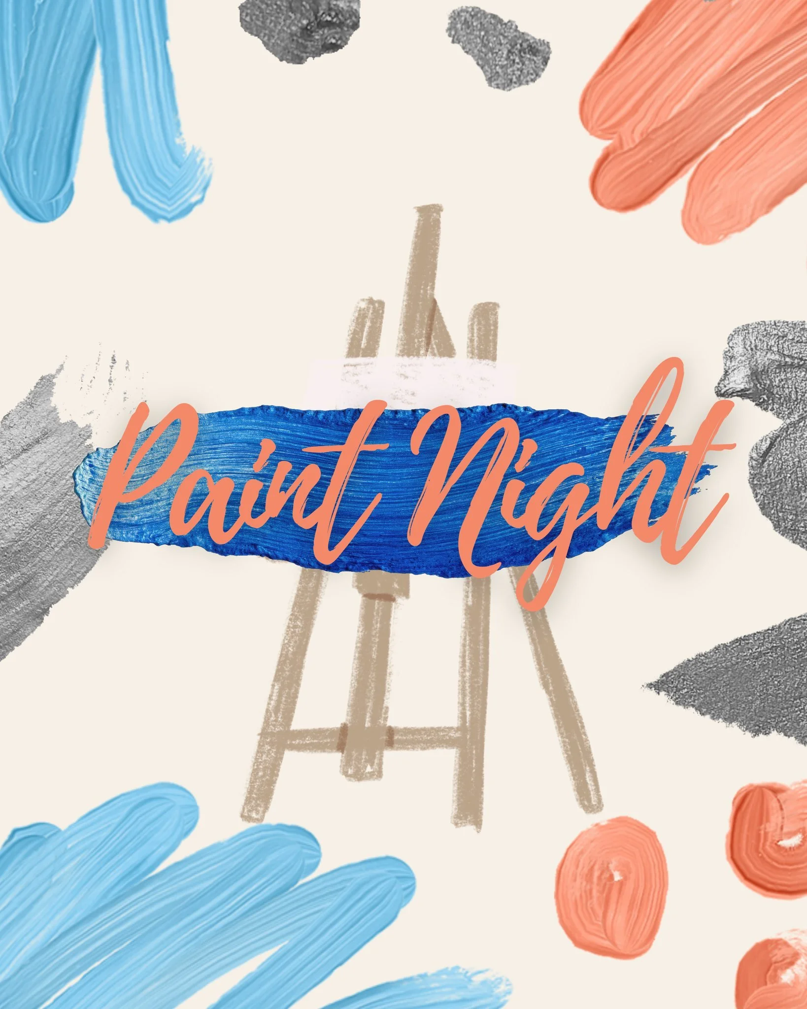 🎨 Paint Night: God&rsquo;s Love 💛
Join us for a relaxing and meaningful evening of creativity and connection as we paint together led by Ariana Tao. No experience needed&mdash;just come as you are. All supplies provided! AND there will be an open m