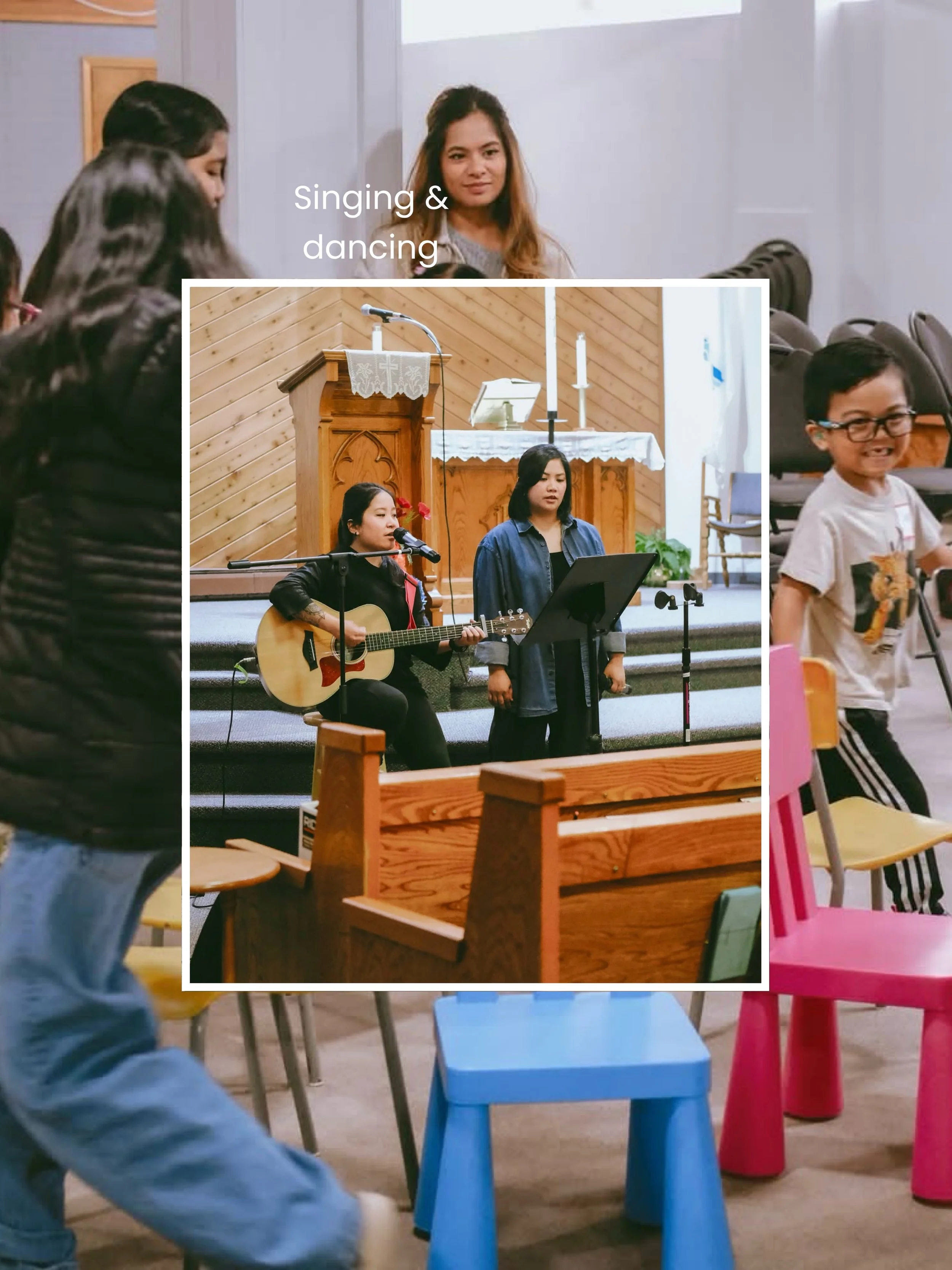 Gloomy weather won&rsquo;t stop us from coming together to worship the Lord 🙌🏼