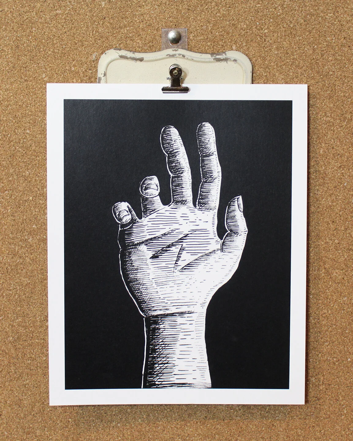 Hand Study (8x10 Print)