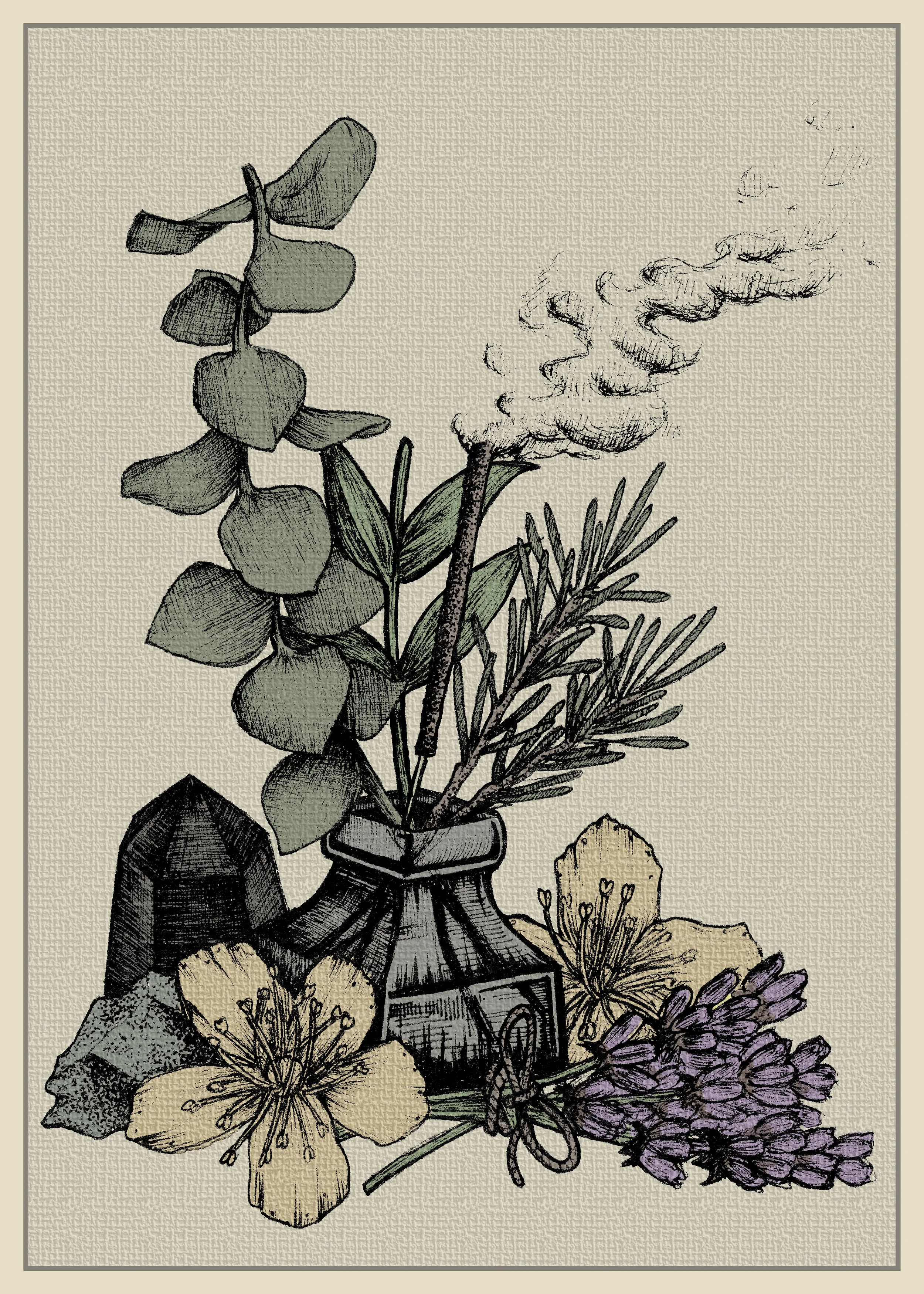 Tranquility (5x7 Apothecary Print)