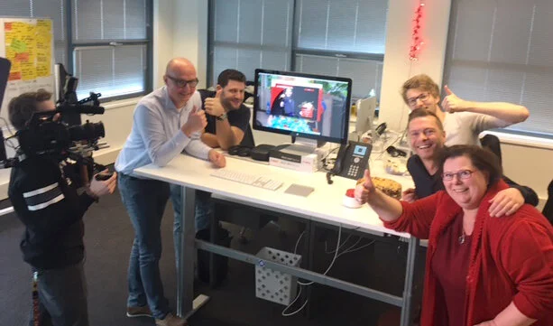 From left to right: Timon, Bas, Martijn, Michael, Manuela