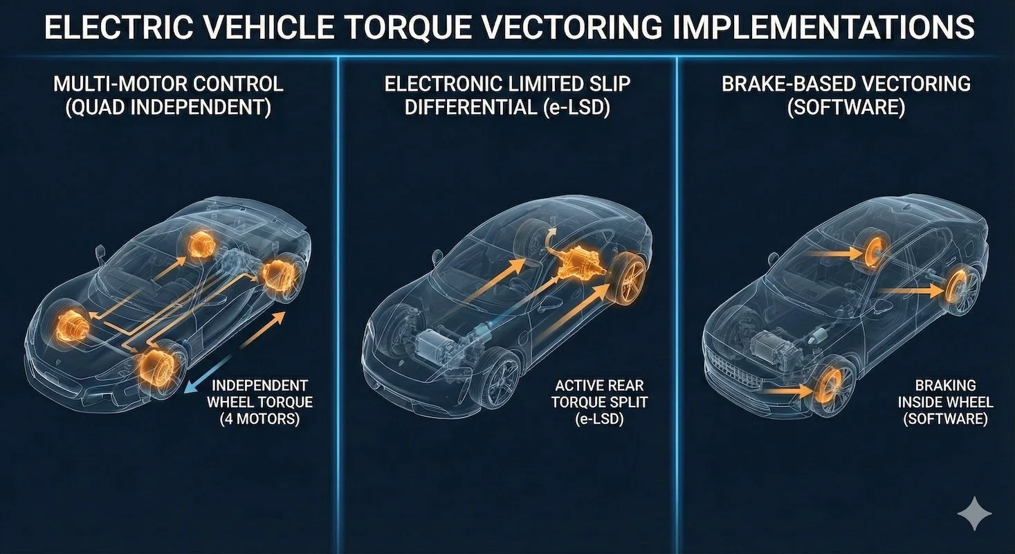 Torque vectoring, braking regen and other unsung EV tech