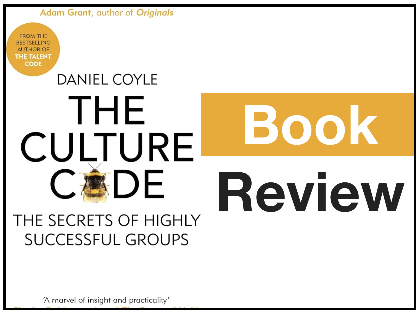 Daniel Coyle's The Culture Code Tells You Everything About the Leaders and Nothing About the Led