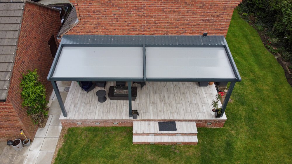 WORSLEY PROJECT, GREATER MANCHESTER | Subulate Quercus Minima | Retractable Pergola