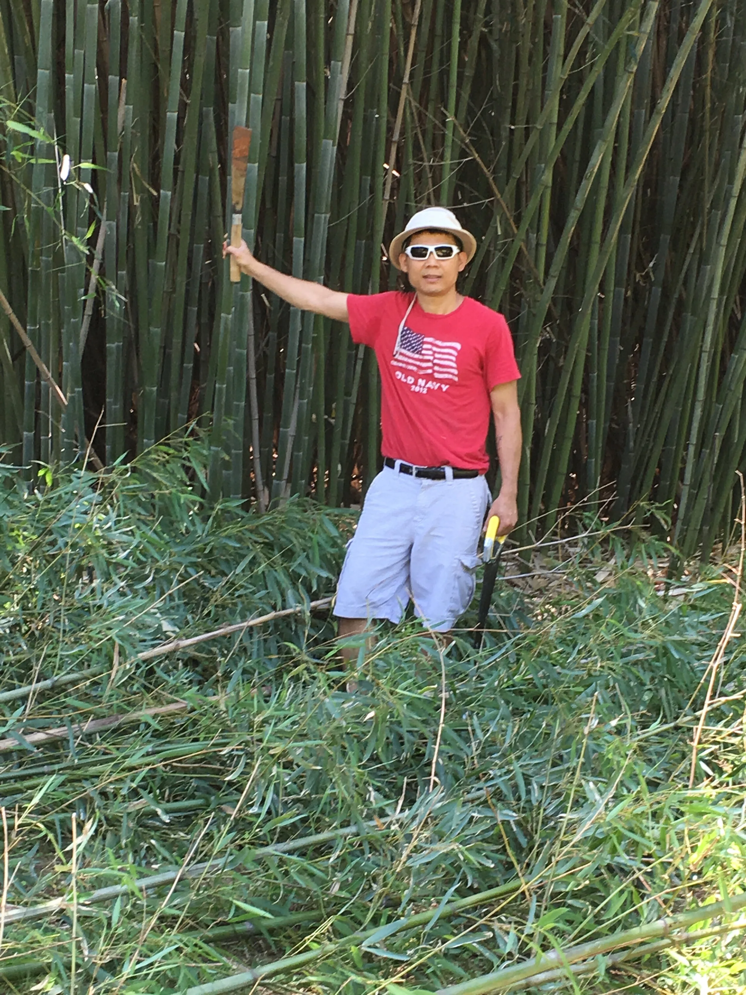 Htoo Saw and his Bamboo Harvesting tool