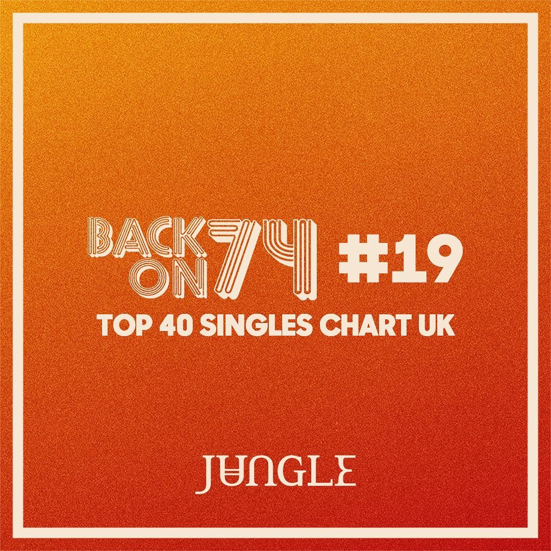 @jungle4eva shoot up to #19 in the UK Official Singles Chart with Back on 74 - the group&rsquo;s highest chart position to date. Keep on spinning the record!