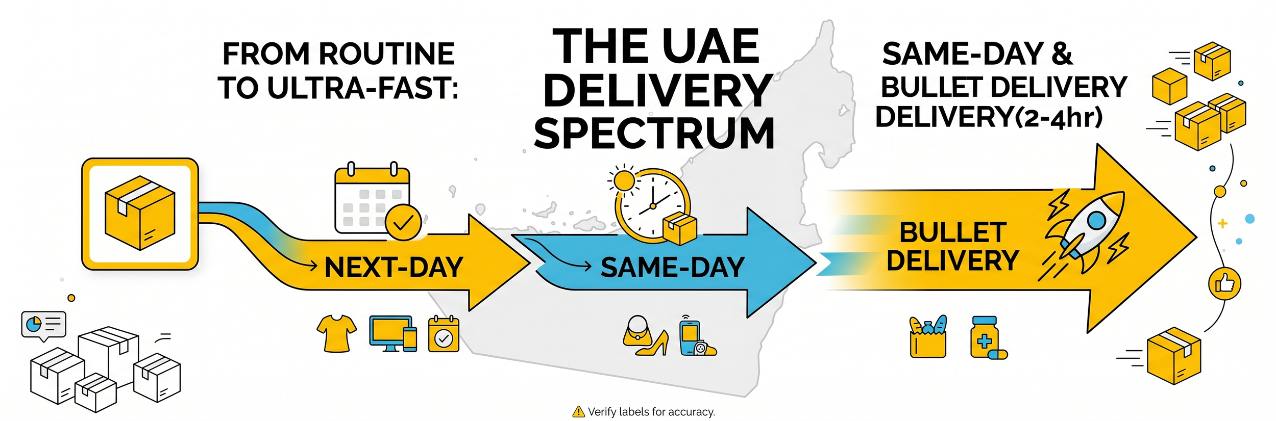Fast Isn’t Always Better: Same-Day vs Next-Day Delivery UAE and When to Use Bullet, Same-Day, or Next-Day Shipping