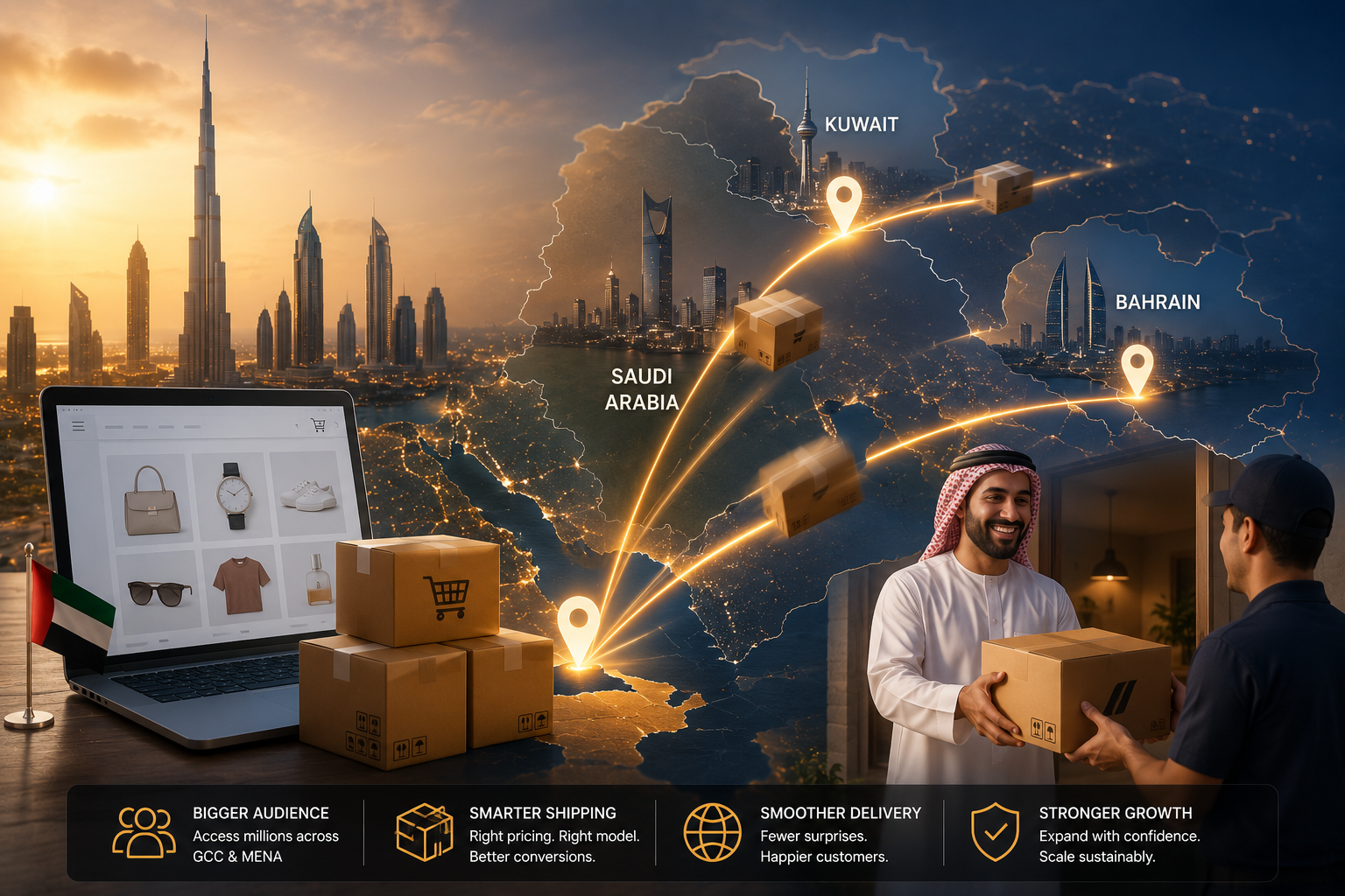 From Local to Regional : Why International Delivery Is Becoming Essential for UAE Ecommerce Brands