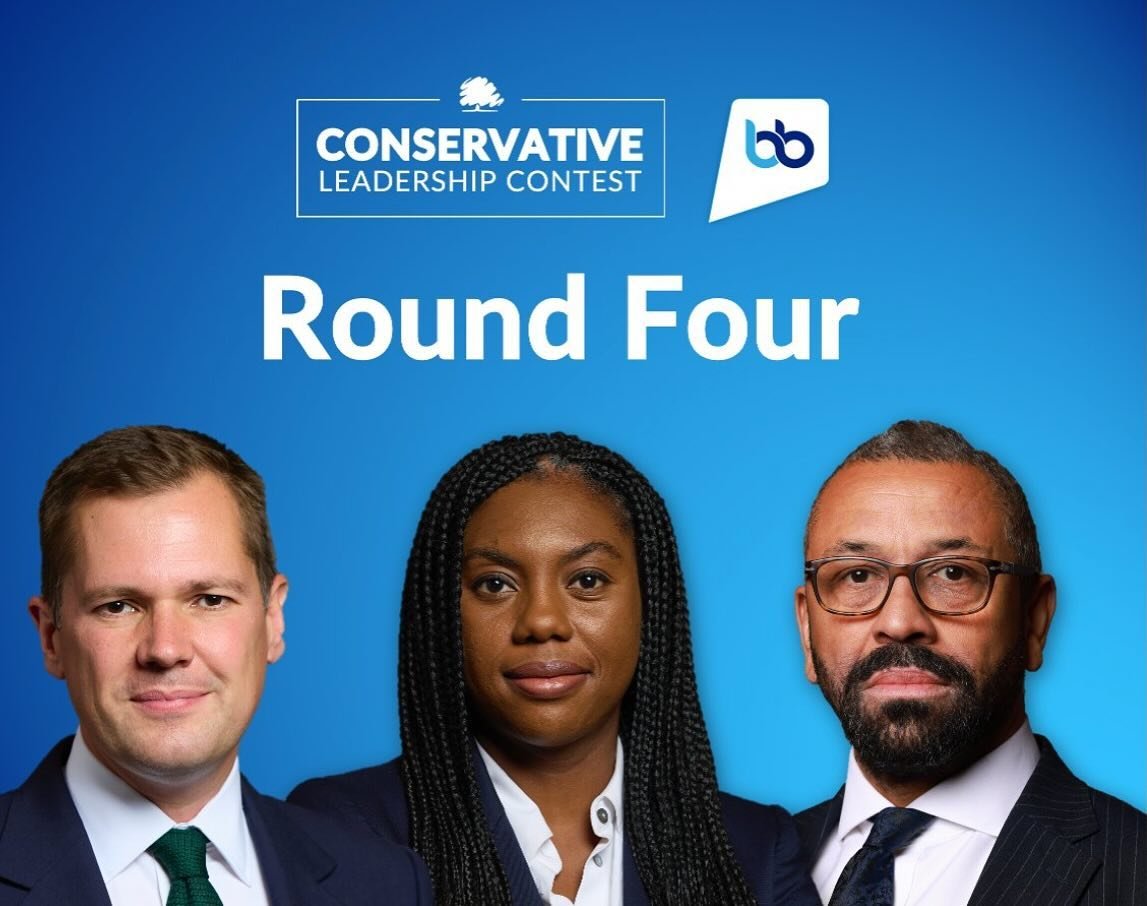 🔵Today is Round 4 of the Conservative leadership vote. MPs will narrow down the candidates from three to two, who will then proceed to the members&rsquo; ballot.
