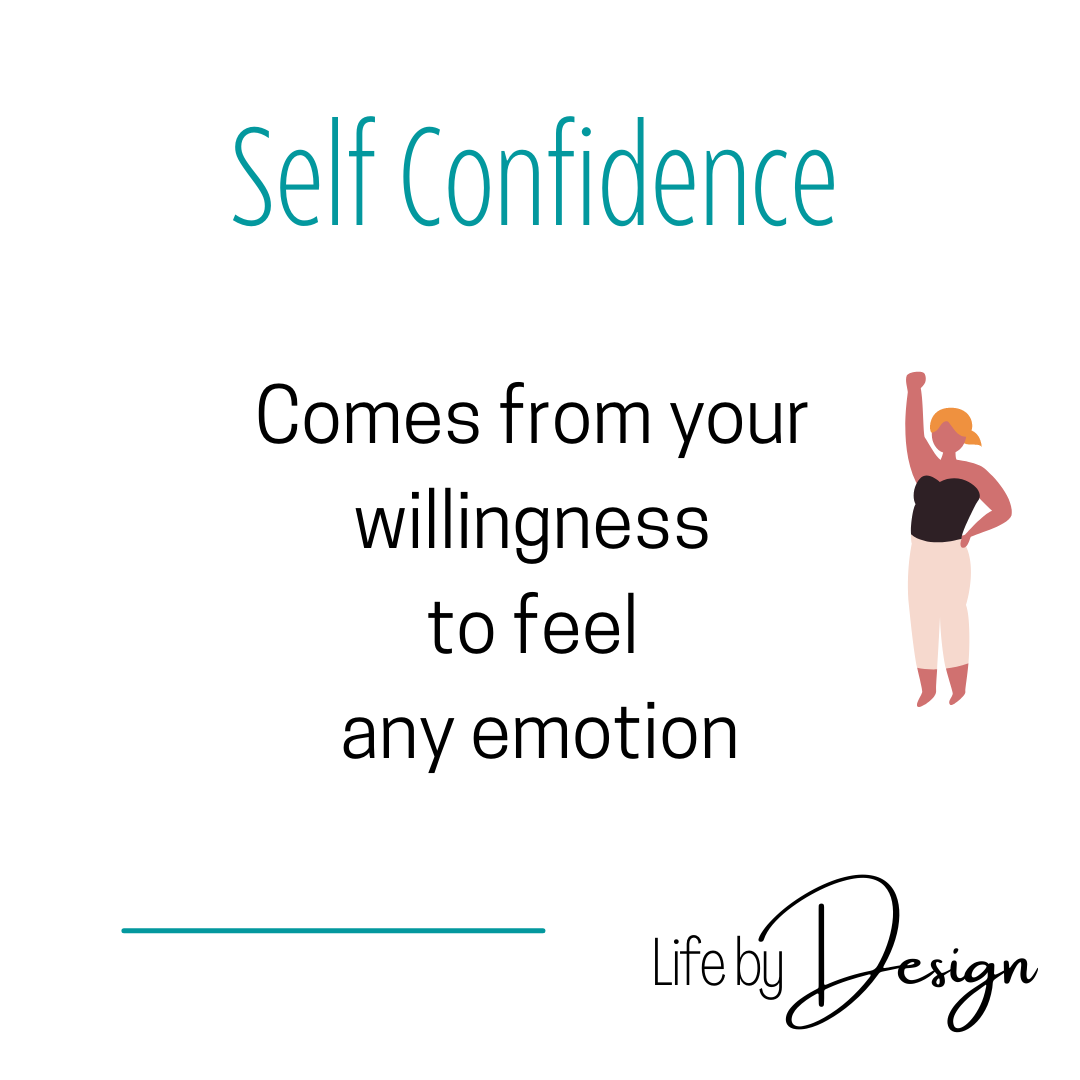 GROWING SELF CONFIDENCE