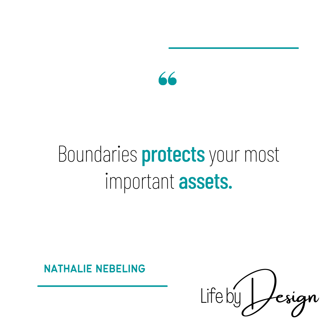 BOUNDARIES PROTECTS YOUR MOST IMPORTANT ASSETS