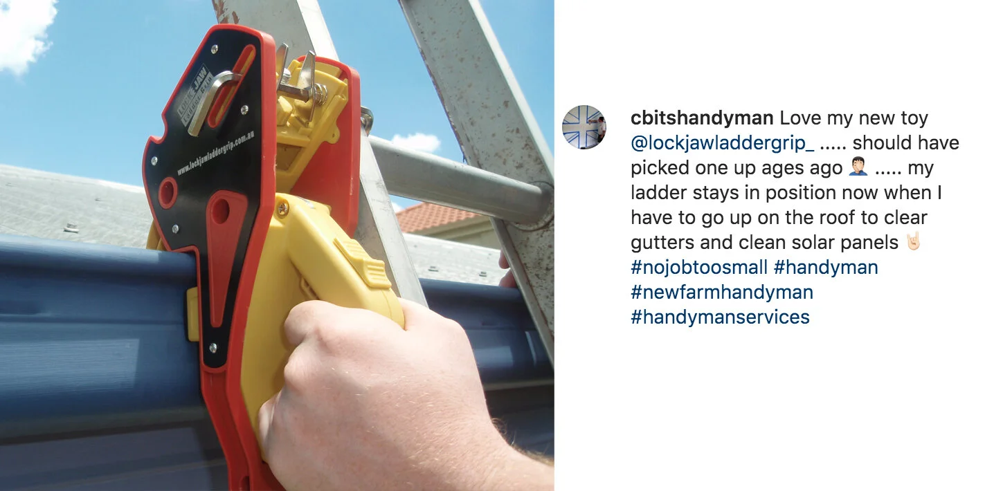 Ladder Safety Product Ladder Stabilizer Lock Jaw Ladder Grip