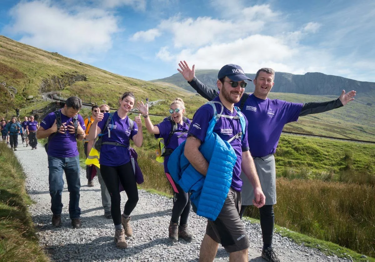 Corporate Challenge Walkers from Howarth Timber