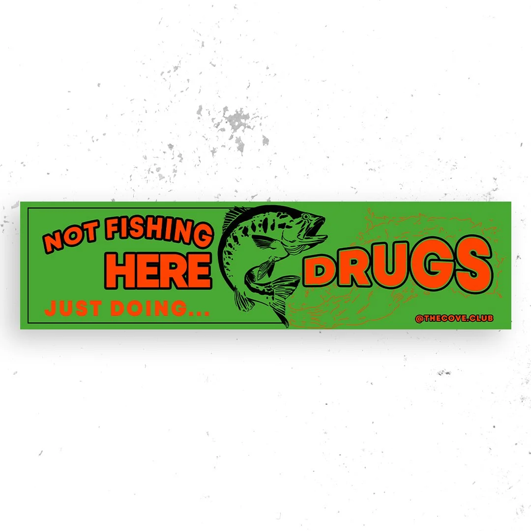 Secret Spot Bumper Sticker: Bass