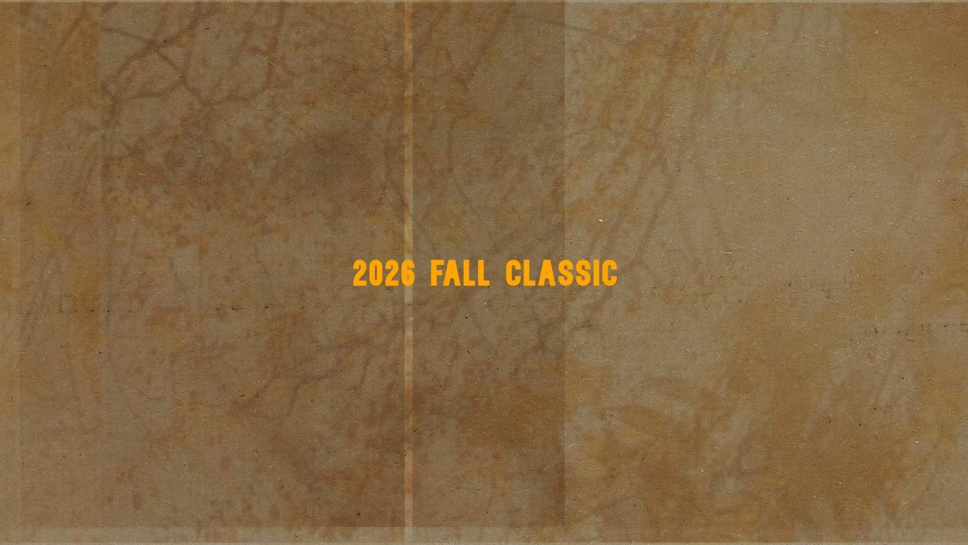 2026 Fall Classic
