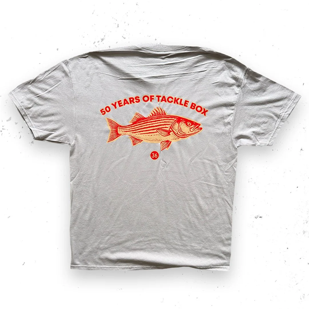 50 Years of Tackle Box Tee