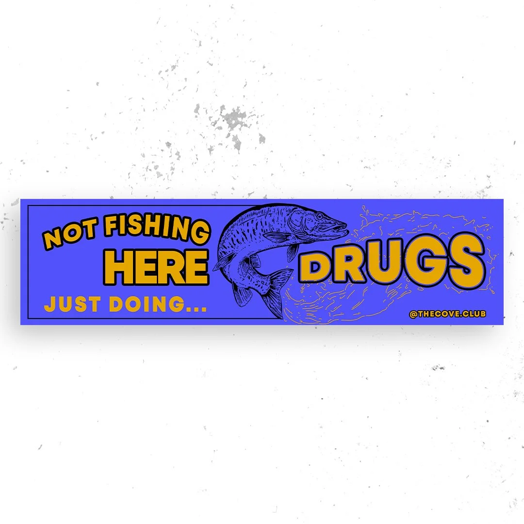 Secret Spot Bumper Sticker: Musky