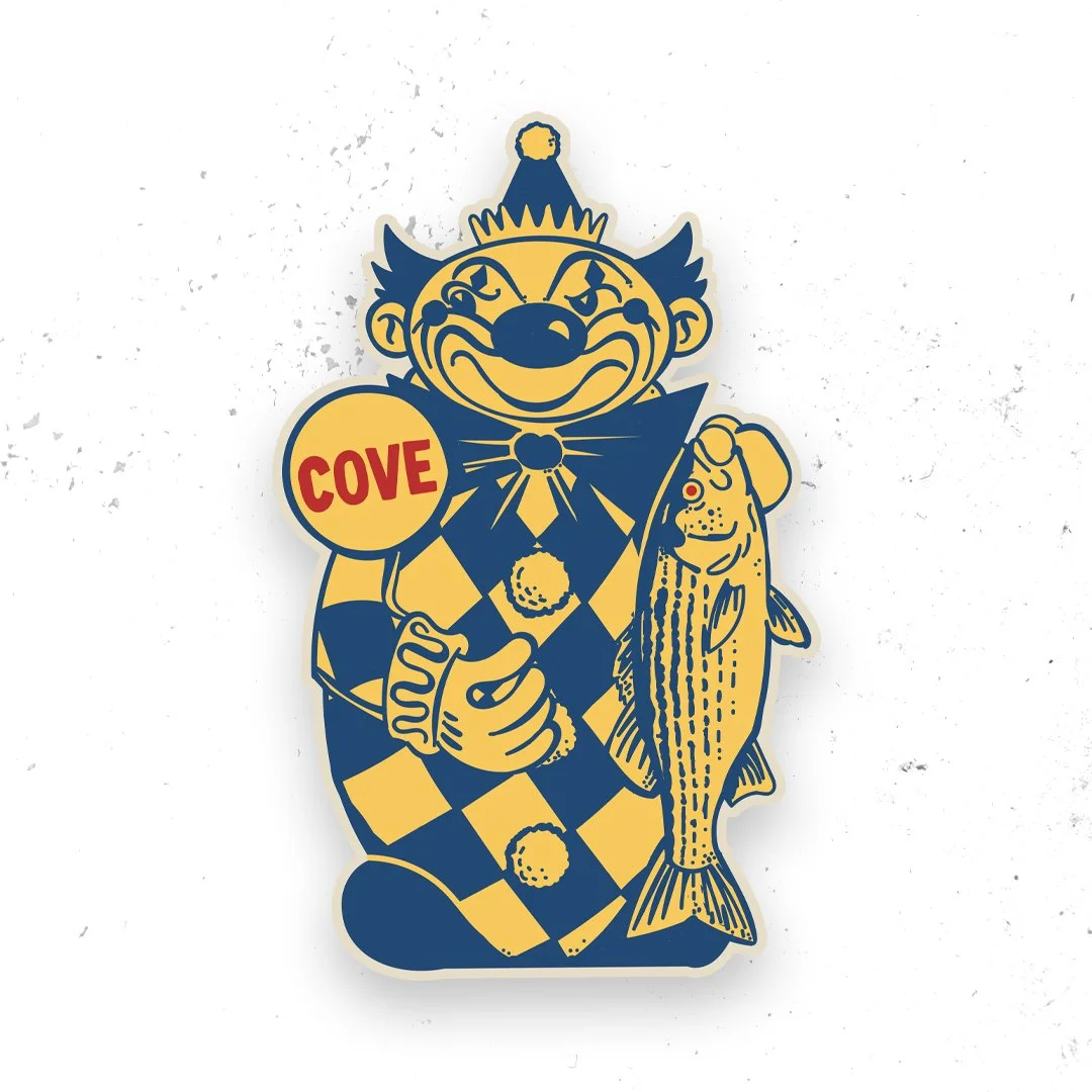 Evil Clown Sticker
