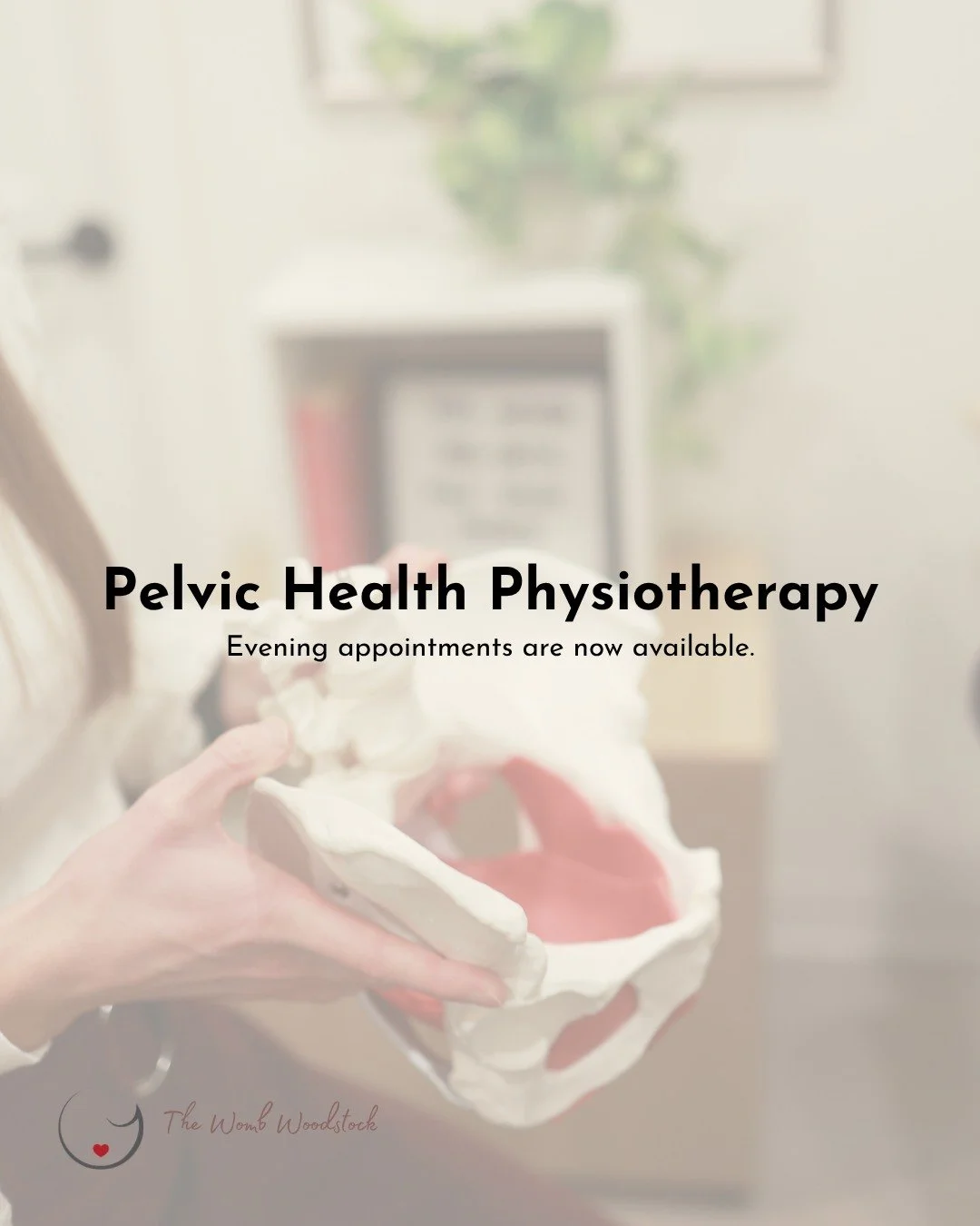 You don't have to choose between your care and your schedule.

If you've been putting off pelvic health support because daytime appointments feel impossible to fit in, this is for you.

Vanessa is now offering evening pelvic health physio appointment