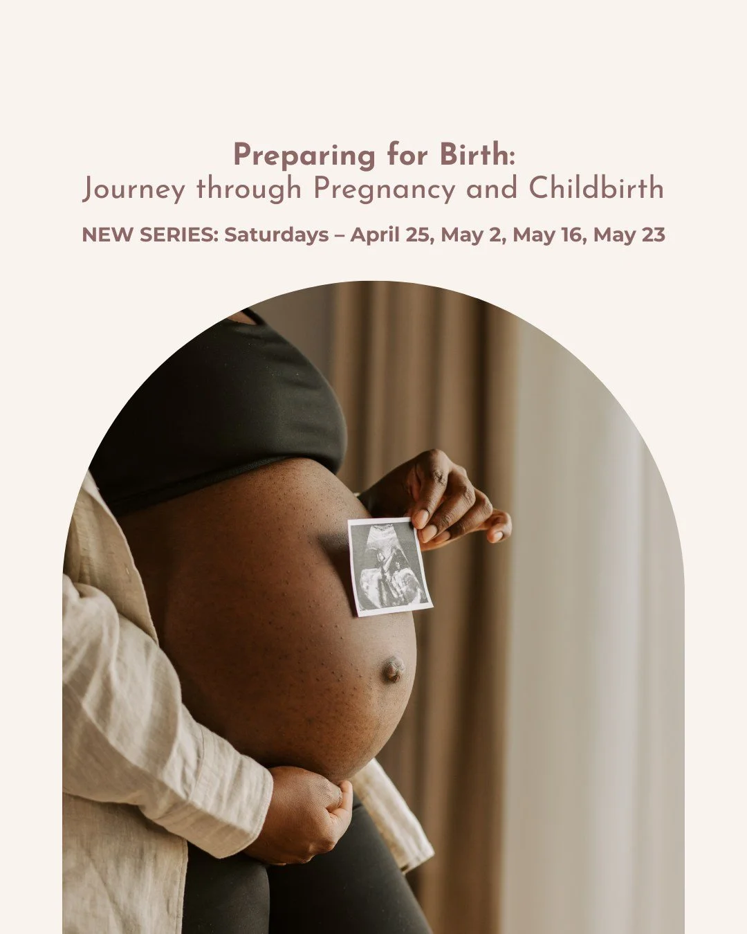 Childbirth is a journey - powerful, unfolding, and deeply your own.

Our Preparing for Birth: Journey Through Pregnancy &amp; Childbirth 4-week series is a space to slow down, tune in, and gently prepare your mind, body, and spirit for the path ahead