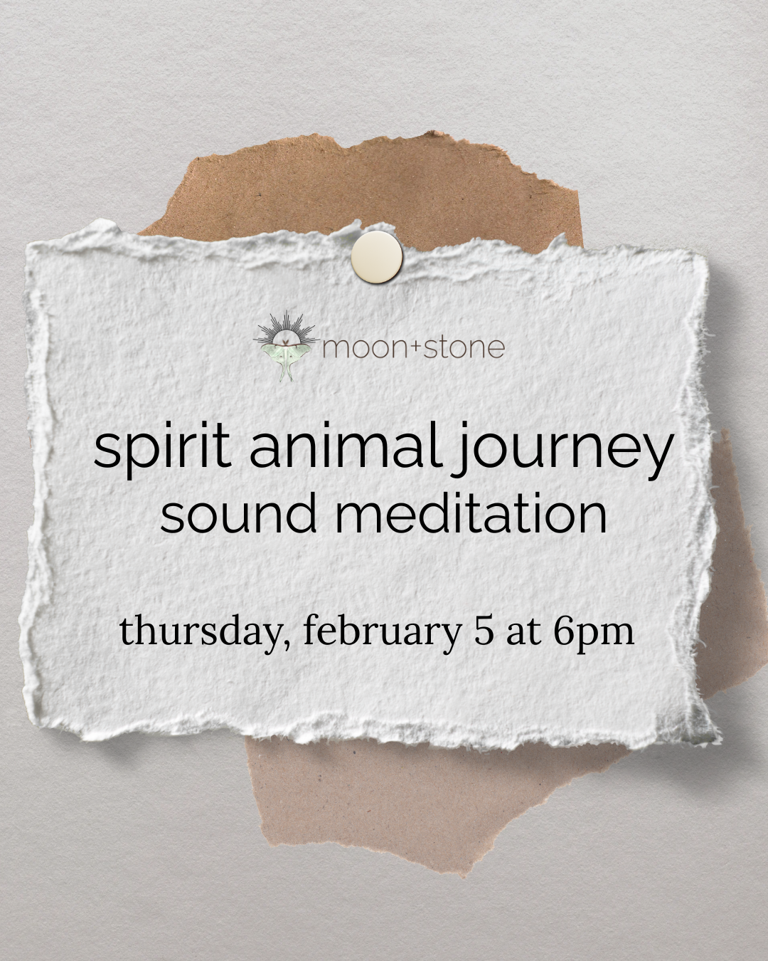 spirit animal journey Sound Meditation 