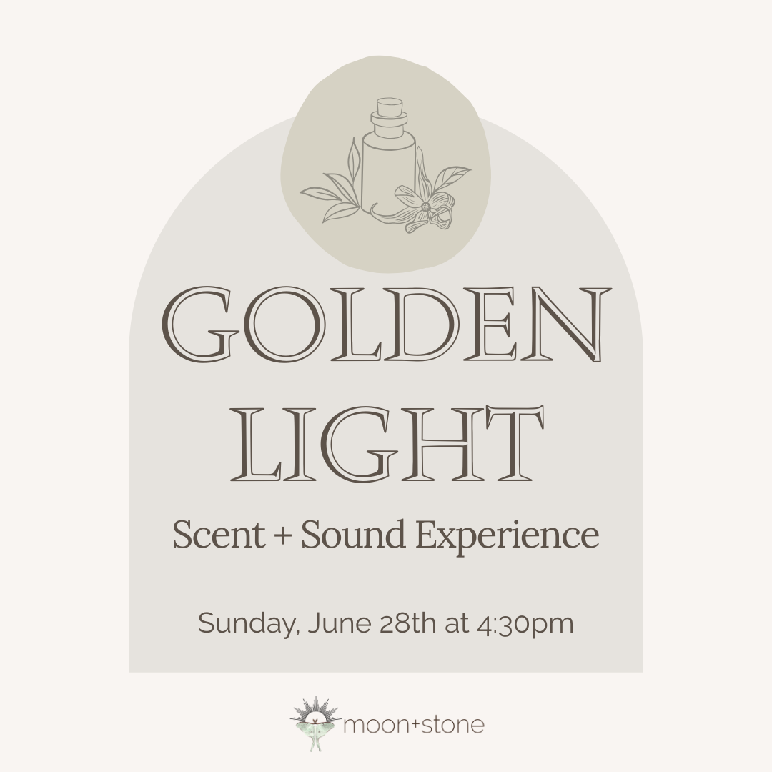 GOLDEN LIGHT Scent + Sound experience