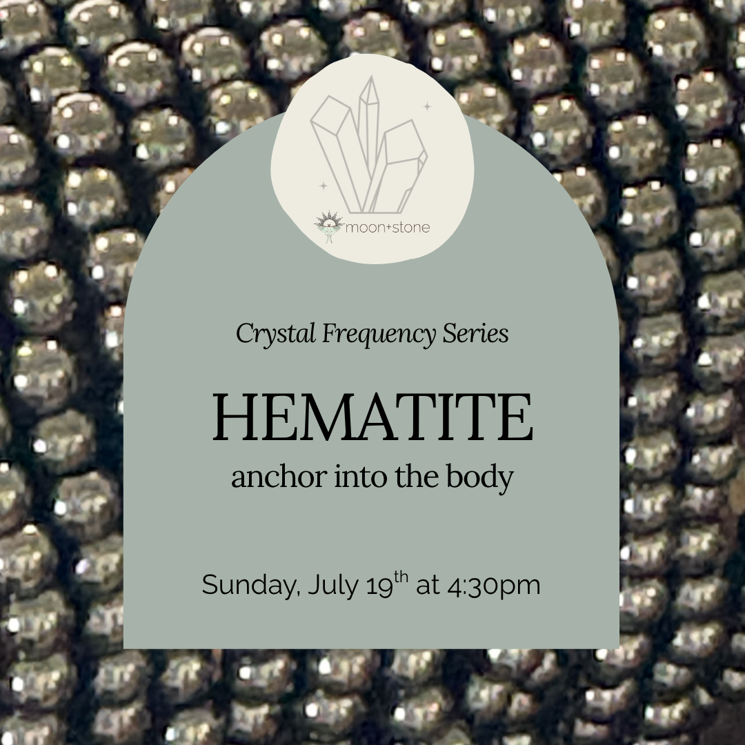 Hematite - anchor into the body Sound meditation
