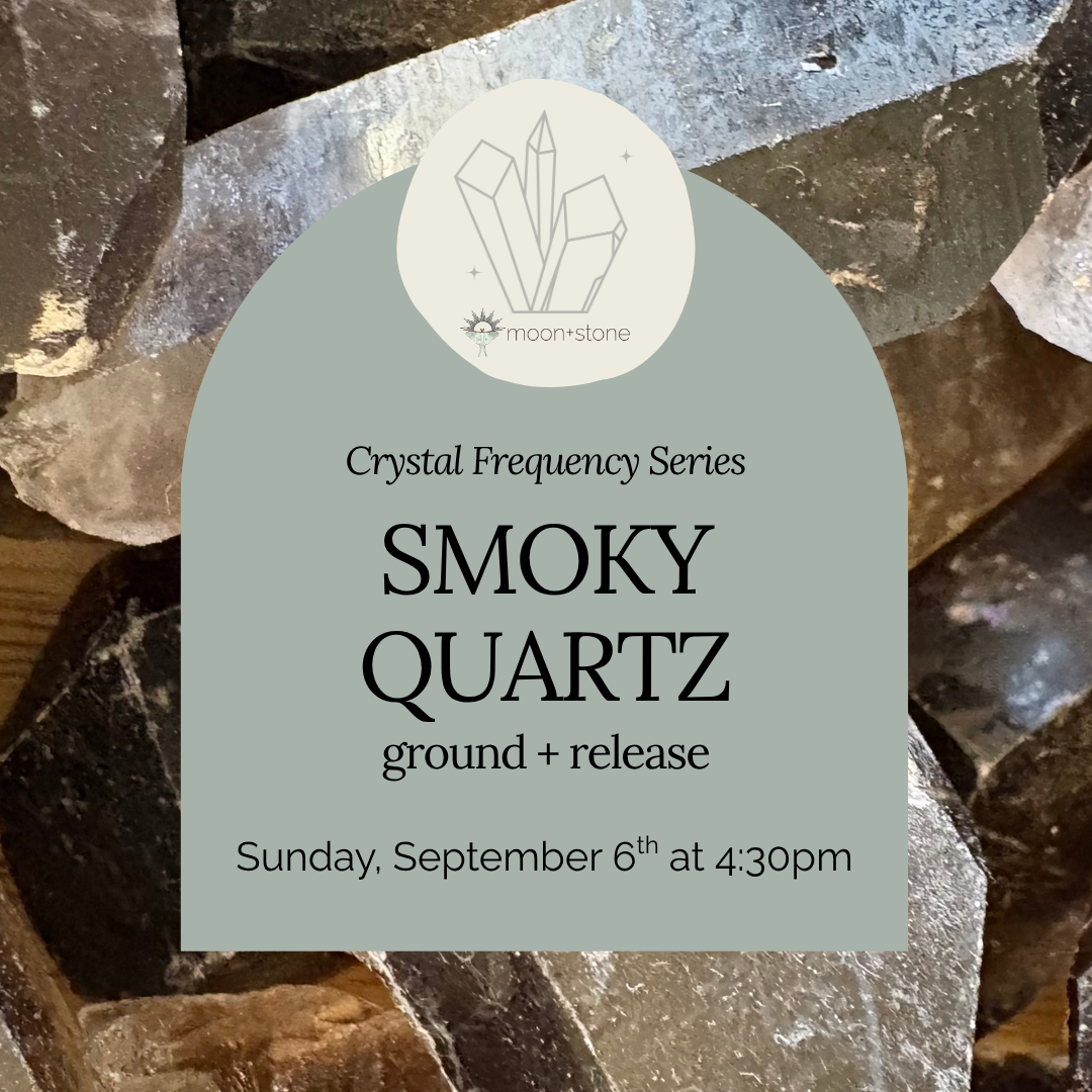smoky quartz - ground + release Sound meditation 