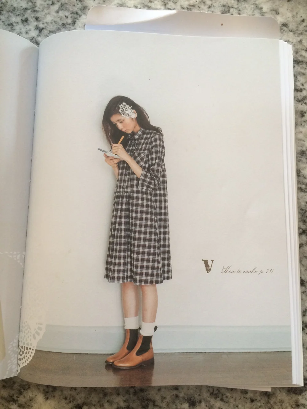 Model wearing shirt dress from Stylish Dress Book