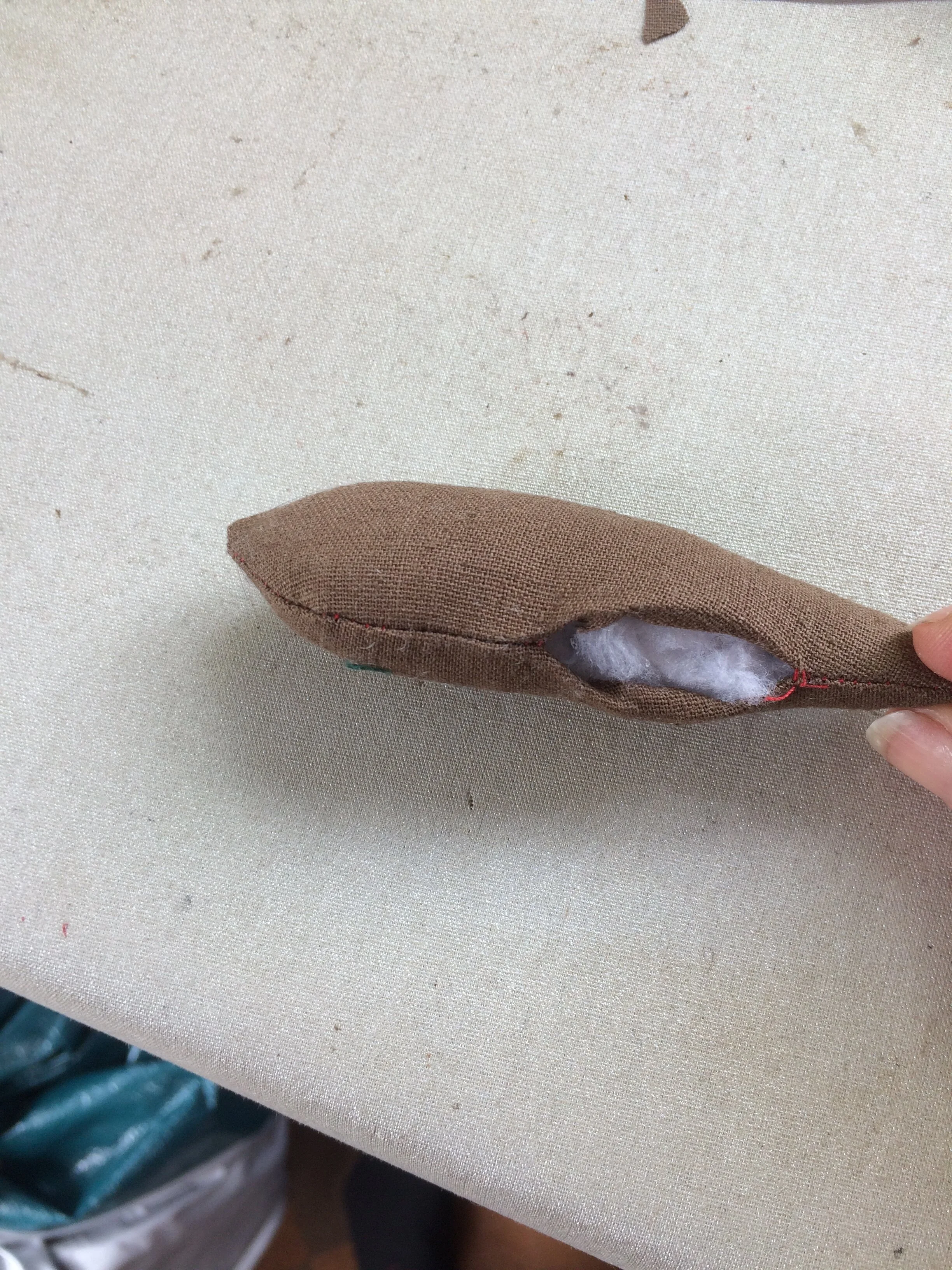 Moth body stuffed