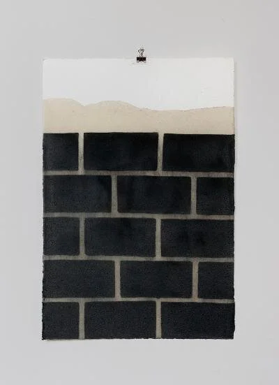 Untitled
charcoal and beeswax on paper
22 x 17 inches