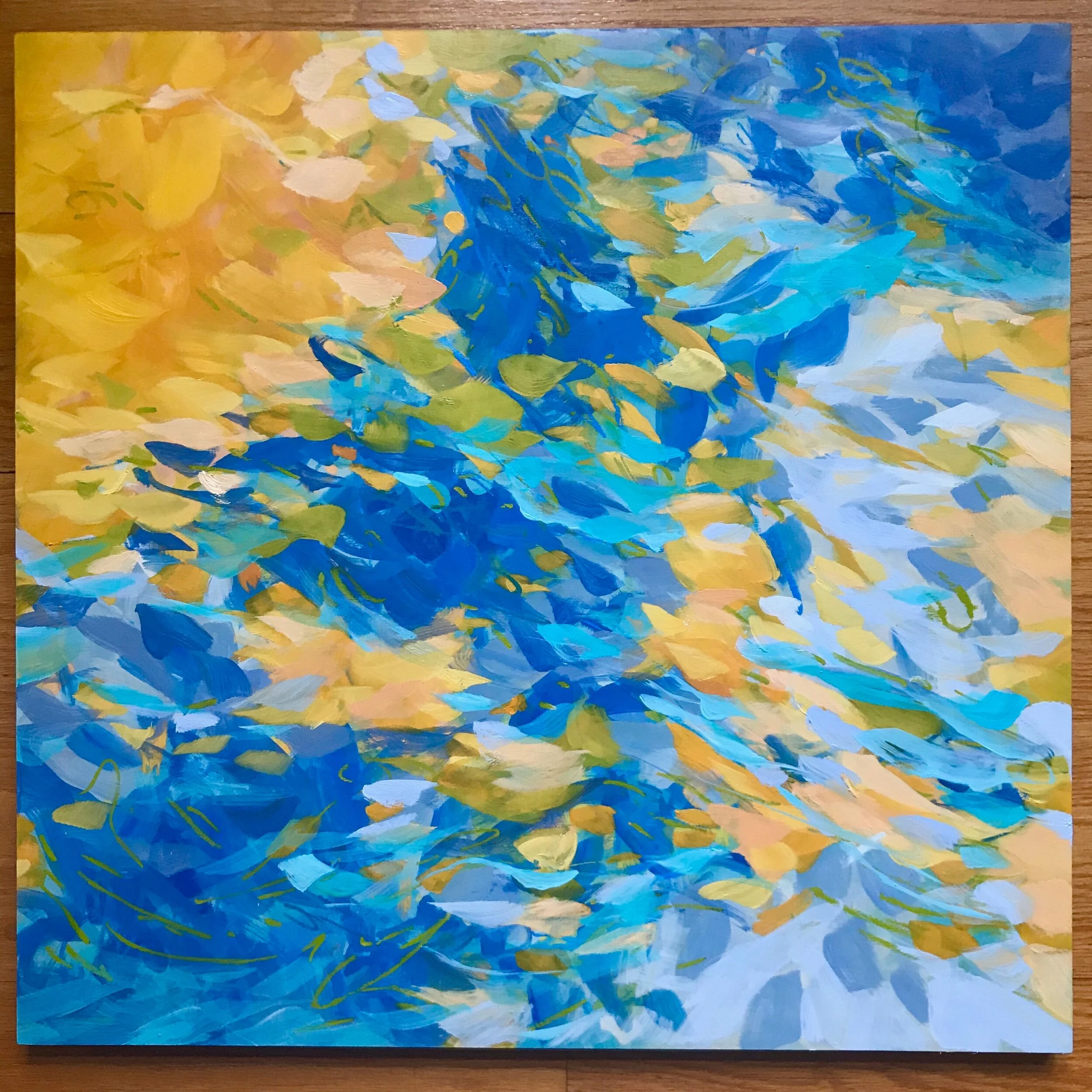 Flutter V
oil on panel
30 x 29 inches
$2,200